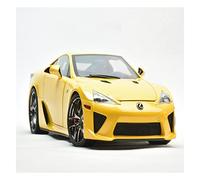 Model Car 1:18For Lexus LFA Die Cast Full Open Pearl Yellow With Black Interior Model Car Collectibles Classic Cars Collectible
