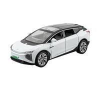 Model Car 1:22 For HiPhi X Alloy Diecast Car Model 8 Doors Can Be Opened New Energy Tram With Sound Light Sports Car Classic Cars Collectible(White)