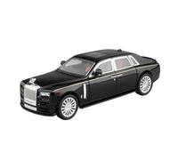 Model Car 1:22 For Rolls Royce Phantom Luxury Car Alloy Metal Diecast Model Vehicle Sound & Light Indoor Collection Classic Cars Collectible(Black)