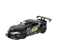 Model Car 1:22 For Toyota SUPRA Car Model Alloy Diecasts Toy Metal Vehicles Toy Car Model Simulation Sound Light Toys Classic Cars Collectible(Black)