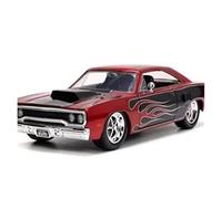 Model Car 1 24 For 1970 Plymouth ROAD Runner Alloy Sports Car Model Vehicle Model Simulation Toy Classic Cars Collectible