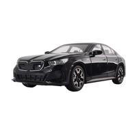 Model car 1:24 For BMW I5M60 Miniature Model Car Alloy Die-casting Sound And Light Alloy car models(Black)