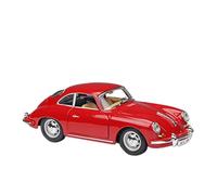Model Car 1 24 For Porsche 356B Cabriolet Alloy Car Model Diecast Car Toy Model Simulation Model Collection Classic Cars Collectible(Red)