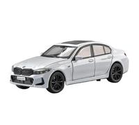 Model car 1:32 For BMW 320i THE 3 2023 Alloy Die-cast Car Metal Car Model Sound And Light Collection Desktop Ornaments Alloy car models(Boxed-white)