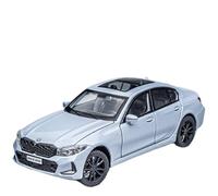 Model car 1:32 For BMW 320i THE 3 G20 2023 Alloy Model Car Die-cast Sound And Light Car Exquisite Collection Ornaments Alloy car models(Titanium)