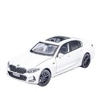 Model car 1:32 For BMW 320i THE 3 G20 2023 Alloy Model Car Die-cast Sound And Light Car Exquisite Collection Ornaments Alloy car models(White)