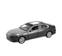 Model car 1:32 For BMW I7 G70 M70L Alloy Miniature Car Die-cast Metal Scale Car Model Sound And Light Collection Ornaments Alloy car models(Titanium)