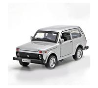 Model Car 1 32 For Lada Jeep Car Model Simulation Pull Back Sound And Light 4 Open Boy Collection Ornament Toy Car Classic Cars Collectible(2)