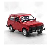Model Car 1 32 For Lada Jeep Car Model Simulation Pull Back Sound And Light 4 Open Boy Collection Ornament Toy Car Classic Cars Collectible(4)