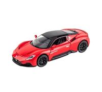 Model Car 1:32 For Maserati MC20 Cabrio Sound And Light Alloy Car Model Decoration Souvenirs Mini Vehicles Toy(Red)