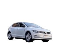 Model Car 1 32 For Vw POLO Plus Car Toys Alloy Car Model Diecast Metal Vehicles Sound Light Pull Back Car Collection Gifts Classic Cars Collectible(White)