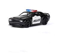 Model Car For Police Car Series 1 36 Model Car Metal Alloy Car Simulation Pull Back Vehicles Cars Toys Classic Cars Collectible(Challenger)