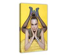 Model Cara Delevingne Canvas Poster Wall Art Decor Print Picture Paintings for Living Room Bedroom Decoration Frame-style 24x36inch(60x90cm)