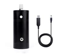 Model Colouring Electric Spraying Tool Portable Marker Air Pump Set Cake Beauty Oxygenator Gun Precise Control(Black)