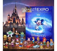 (Model D) 2025 Christmas Arrival Cute Mickey Ornaments Mickey Mouse Figure Calendar 24 Countdown Blind Box Gift