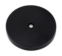 Model Display Turntable with Reversible Round ABS Platform | Hand-Controlled 360-Degree Movement, Two-Sided Platform Design, Adjustable Positioning for Small Models and Decor