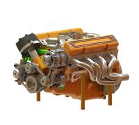 Model Engine - Mechanical Motor REPLICs, Educational Hobby Tool | Miniature Science Project Mechanism, Metal Combustion Cylinder Structure, Collector Workshop Display Machine, Creative Gadget Build