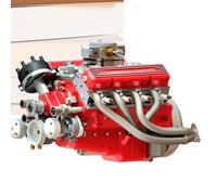 Model Engine Resin - Engine Scale Models, Precision Resin Engine Casting | Hobby Assembly Engine Detail Part, Custom Vehicle Display Kit Collector’s Garage Decor for Car Modeling Use