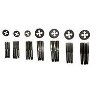 MODEL ENGINEERING TAP DIE SET 7 SIZE 3/16" to 3/8" - 32 & 40 TPI CARBON STEEL ME
