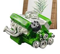 Model Engines, Metal Engine Building, Crafts Ornaments for Youth Learning Home Daughter Boys Friends Family Women Teens Men Girls Son