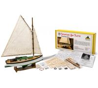 Model Expo MID965 1/32 Chesapeake Bay Flattie Model Kit, Multi-Colour
