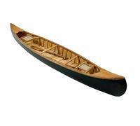 Model Expo Midwest 981 Indian Girl Canoe 1:12 - Wooden Boat Model Building Kit for Adults 16'' Long - DIY Woodcraft Self Assembly - Wood Model Starter Kit