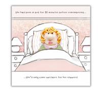 Model Family | Birthday Card for Her (Slippers)