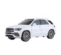 Model For GLE 350 300 450 1:24 Alloy Diecast Metal Off-road Vehicles Car Model Simulation Sound Light Battery not included(White)