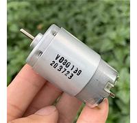 model geared DIY Toy Car Boat Motor, DC 6V 9V 12V 24V 10500RPM, RS-395 Motor Dual 2.3mm Shaft, High Speed Large Torque for Sweeping Robot rotating torque