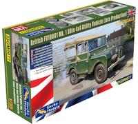 Model Gekko 1/35 British Army FV18001 Mark I 80 in 4x4 Late Commercial Vehicle Plastic Model GEC35GM0077 (Military Vehicle)
