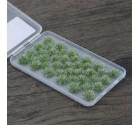 Model Grass Clusters 5-6mm Realistic Nylon DIY(The snowy green)