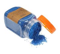 Model Grass Terrain Powder 400ml Sponge for Railways Scenery | Blue Fine Texture, Realistic Details, Bottle Pack, for Fairy Gardens and Diorama Building