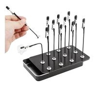 Model Holder - Adjustable Multi-Angle Support For Spray Tools | 12-Piece Model Painting Stand Set, For Hobby, School, Office, Workshop, Craft, And DIY Projects, Sturdy & Versatile