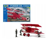 REVELL Fokker Dr.I Richthofen 1:28 Aircraft Model Kit - 04744