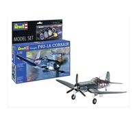 Revell Model Set 64781 Vought F4U-1A Corsair 1:32 Scale Unbuilt/Unpainted Plastic Model Kit with Accessories