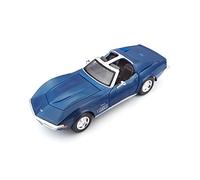 Model kompozytowy Chevrolet Corvette 1970 1/24 niebieski