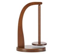 Model Magnetic Pendulum Wooden Yarn Holder for Crocheting, Yarn Storage Organizer, Delightful Surprise Gift for Knitting Lovers by ARTOWELL (Walnut-Colored, Enlarged Size)