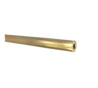 Model Making Big Size Brass Tube Thick Wall Pipe Model Tubing High Pressure Resistant Thick Brass Pipe 5mm 50mm Dia Industrial Metal(OD 5 x ID 2mm 49cm)