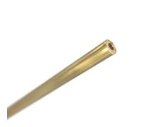 Model Making Brass Pipe Outer Diameter 21mm 22mm 26mm 27mm 28mm 29mm 30mm Length 300mm 500mm Hollow Straight Round Thin Brass Tube Piping Industrial Metal(300mm OD 21 x ID 17mm)