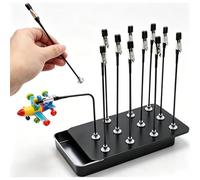 Model Making Tools, Painting Handle, Model Holder for Painting, Nlsqw 12 Pcs M-odel P-ainting Stand Base Holder, Magnetic Bendable Alligator Clip for Easy Airbrush Use