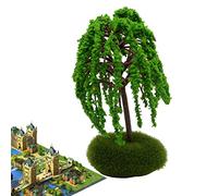 Model Miniature Tree, Mic-ro Landscape Tree Doll-House Miniatures Faux Plant Doll House Accessories Building Model Doll House Accessories Set Artificial Tree Simulation Tree Ornament