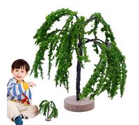 Model Miniature Tree, Mic-ro Landscape Tree Doll-House Miniatures Faux Plant Doll House Accessories Building Model Doll House Accessories Set Artificial Tree Simulation Tree Ornament