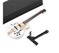 Model Musical Ornaments Mini Electric Guitar Model 1/6 Musical Instrument Mini Musical Instrument Model Ornaments Electric Bass Model Ornaments(F)