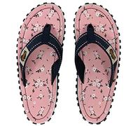 Model Original | Pink/Purple/Pink | Toe Separator Women/Men | Gumbies Shoes | Gumbies Toe Separator | Gumbies Sandals, Ditsy, 6 UK