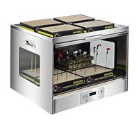 Model Paint Drying Box, Stainless Steel Airbrush Spray Booth with 0.5-24H Timer, Adjustable Temperature 20°C-50°C, Built-in Odour Ventilation for DIY Craft Projects