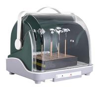 Model Painting Dryer Booth, 120W Electric Airbrush Drybooth with Cool Air Mode, Water Filter Box and Transparent Cover, Special Drying Box for Spray Paint, for Painting Model Craft DIY