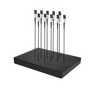 Model Painting Stand Base and Bendable Clip Sticks Set Easy to Use for Airbrushes Model Parts Metal Painting Stand Base and Clip Sticks Set for Parts Coloring