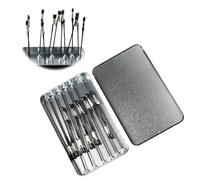 Model Painting Stand Base Holder & 12PCS Magnetic Bendable Alligator Clip Sticks Set, Adjustable Modeling Tools for Easy Airbrush Use, Ideal for Hobbyists, Painters, and Craftsmen