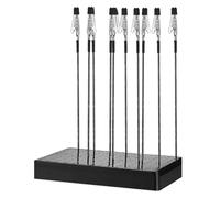 Model Painting Stand Base Holder & 12PCS Magnetic Bendable Alligator Clip Sticks Set, Adjustable Modeling Tools for Easy Airbrush Use, Ideal for Hobbyists, Painters, and Craftsmen