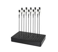 Model Painting Stand Base Holder and Bendable Clip Sticks Set Airbrushes Hobby Tools Accessories for Crafting Metal Model Painting Stand Base and Clip Sticks Set for Parts Coloring